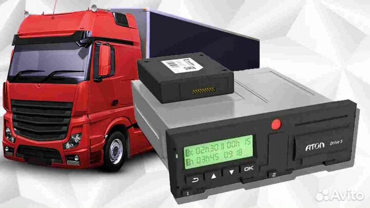 Тахограф Atol (Новый) с чипом скзи (под гарантию)