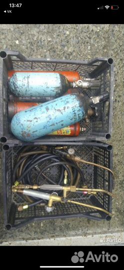 Газорезчик металлолома