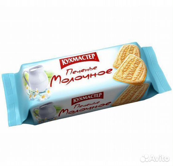 Опт - Сахарное печенье Молочное 170г