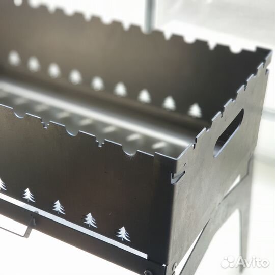 Мангал стальной складной 