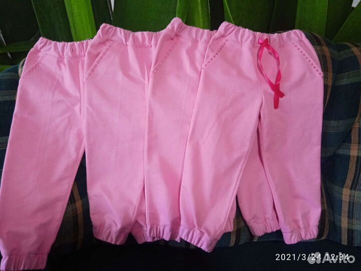 Брюки на девочку
