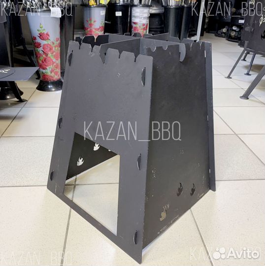 Печь походная разборная