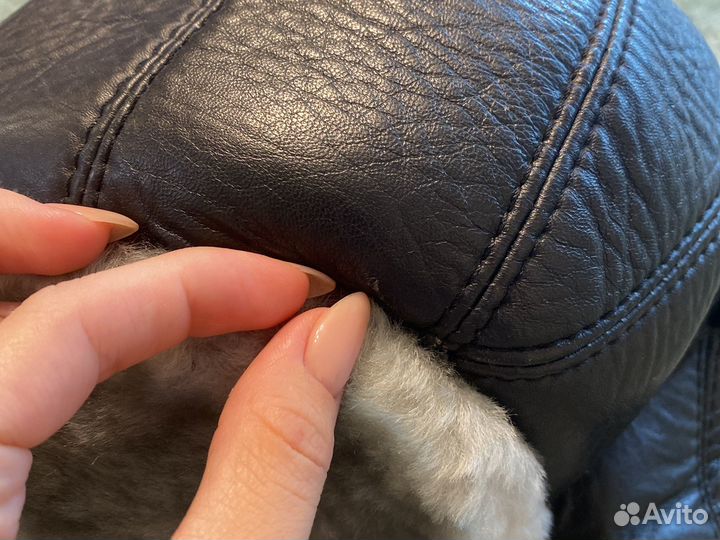 Норковая шапка мужская