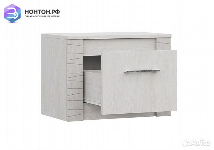 Тумба прикроватная Вирджиния ясень анкор светлый