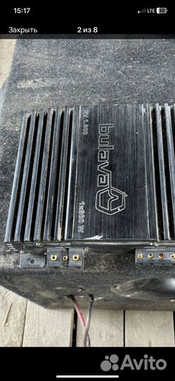 Сабвуфер и усилитель