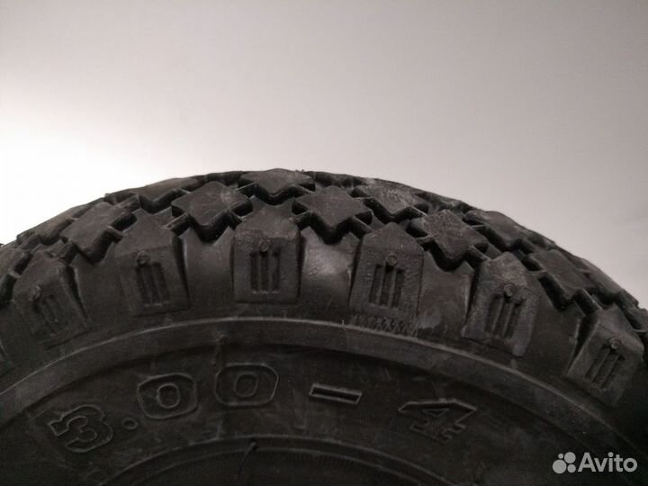 Покрышка для инвалидной коляски 3.00-4 черная