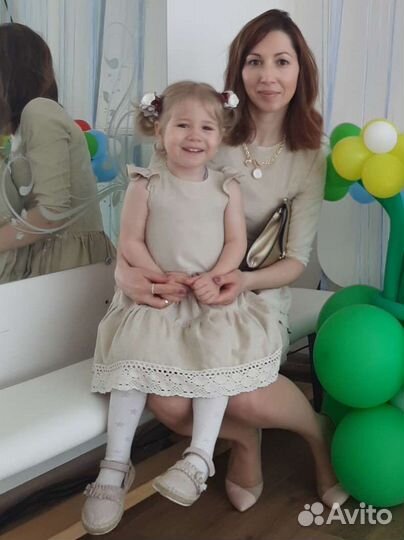 Платье для девочки 92