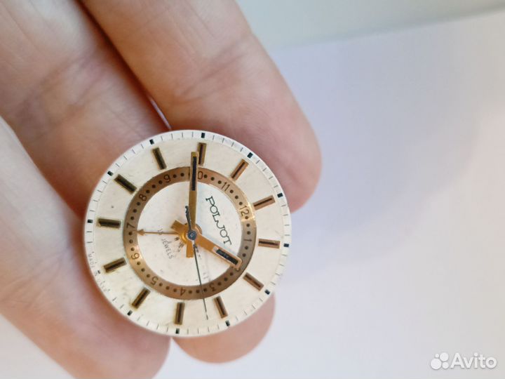 Часы СССР полёт будильник механизм 2612.1