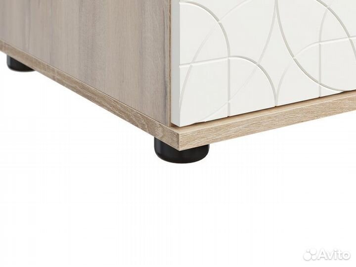 Тумба прикроватная Монблан-1 Lunge Milk