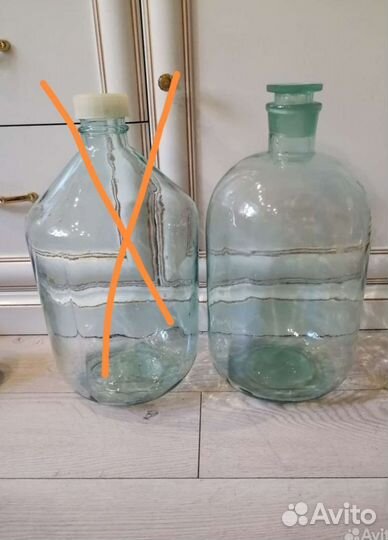 Бутыль 20 литров, 10 литров