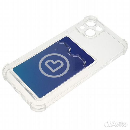 Чехлы силиконовые для Realme, с карманом для карт