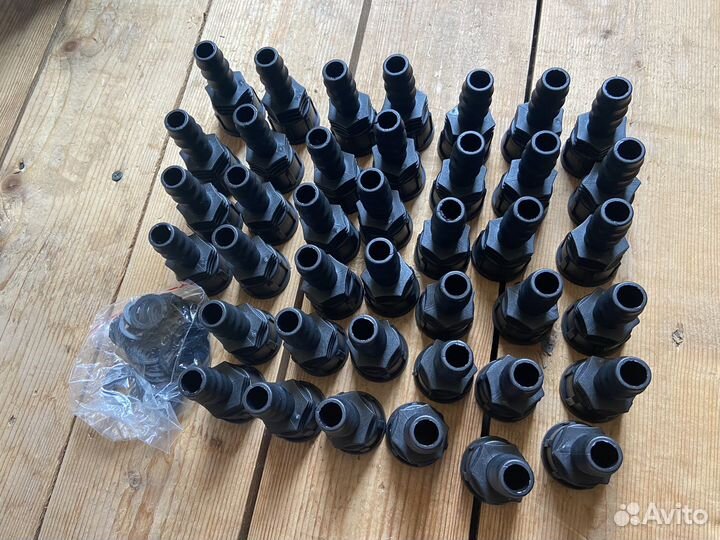 Набор соединителей (фитингов) для шланга с резьбой