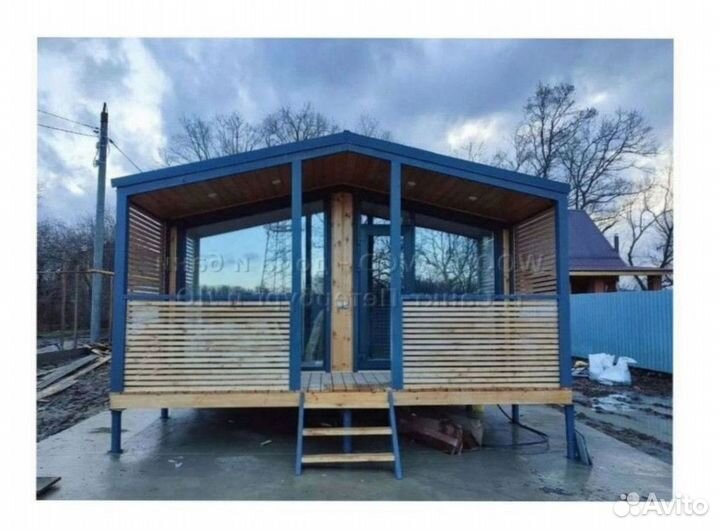 Дом 7х4.8 с доставкой Барнхаус Артикул 369-242/CR3