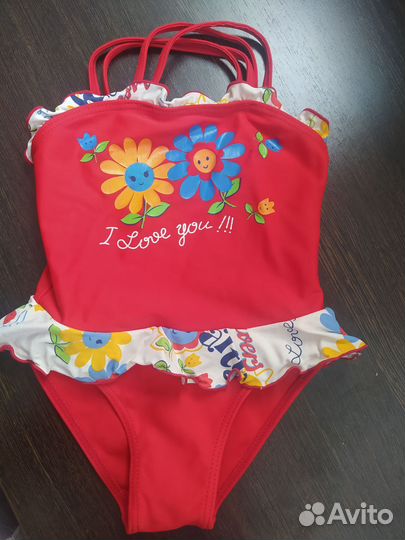 Купальник слитный на девочку