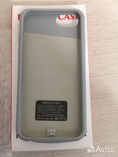 Чехол-аккумулятор Battery для iPhone 6 6s 7 8 S