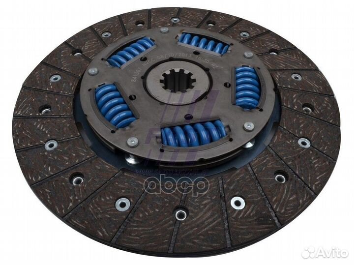 Диск сцепления iveco daily 90 267X10 FT66013 fast