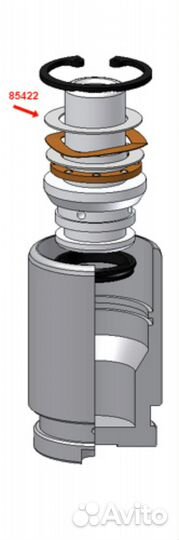 Frenkit K344801 Поршень суппорта задн. (34mmx48mm)