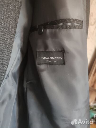 Костюм мужской темно зеленый