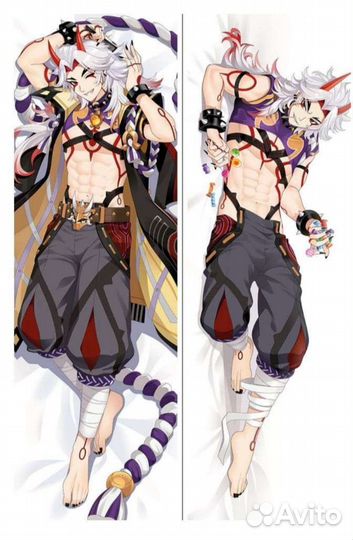 Подушка Дакимакура Геншин Импакт