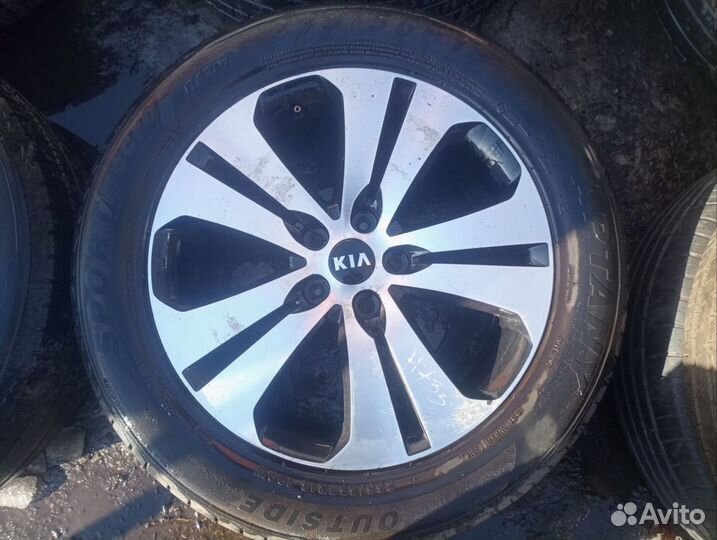 Литые диски R18 комплект 5x114.3 Kia / Hyundai