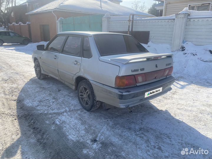 ВАЗ 2115 Samara 1.5 МТ, 2001, 180 000 км