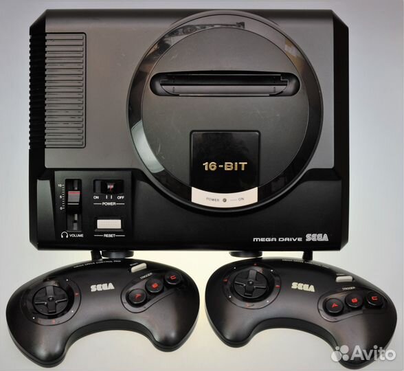 Оригинальная Sega Mega Drive 1 VA6.5 с Unimod