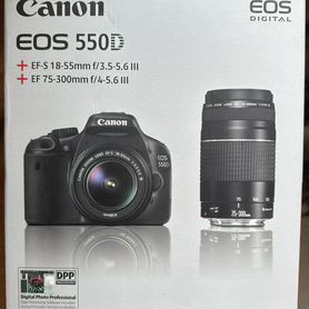 Зеркальный фотоаппарат canon eos 550d