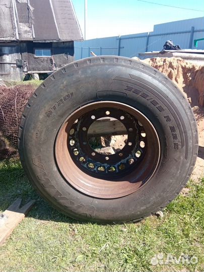 Колесо в сборе на полуприцеп