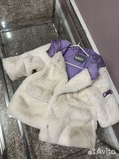 Шуба демисезонная gulliver 86