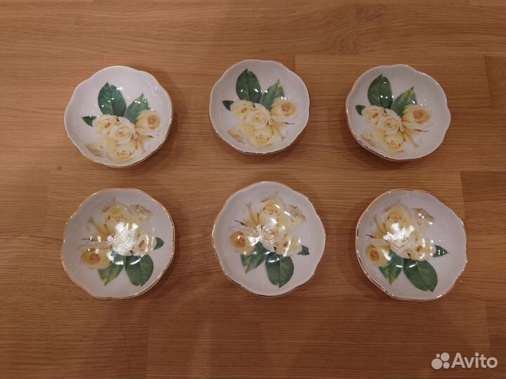 Розетки для варенья фарфор 6 шт