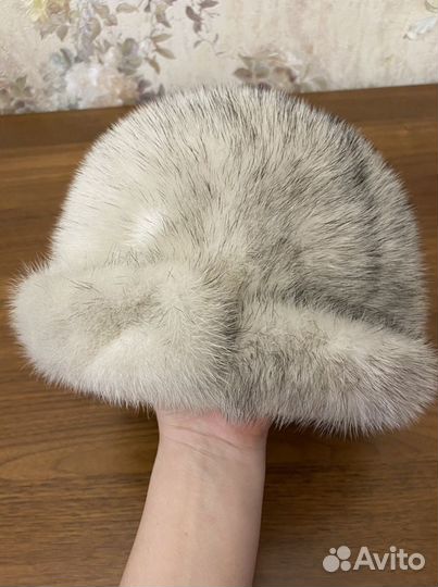 Шапка норковая женская