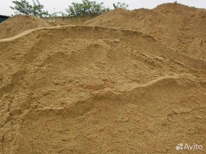 Песок мытый доставка от 20 мешков