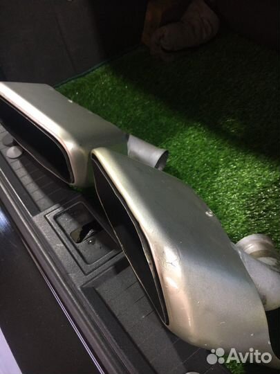 Насадка на глушитель porsche cayenne