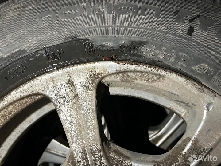 185 70 14 зима 4 штуки на литье