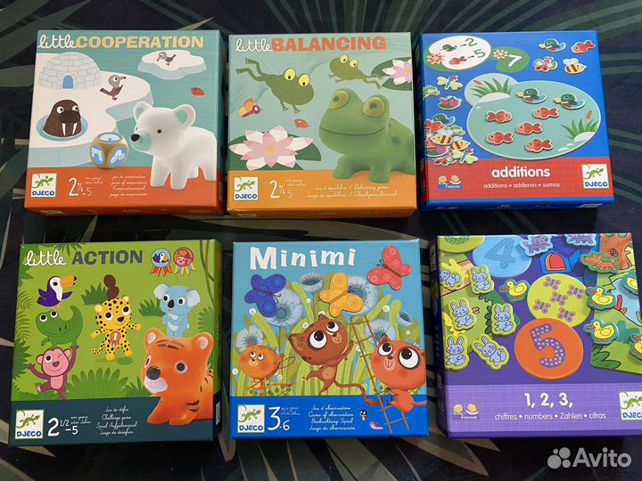 Djeco, Haba, Zoch, Drei magier, Granna и др