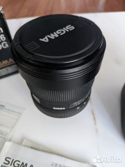 Объектив Sigma AF 12-24mm F4.5-5.6 EX DG HSM Nikon