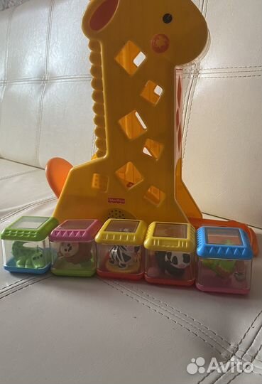 Музыкальный жираф Fisher Rrice