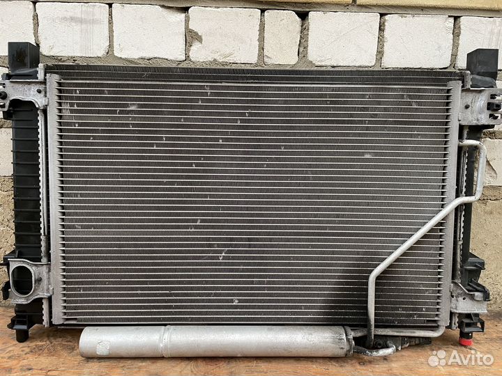 Кассета радиаторов mercedes W203 M272 C-Class C230