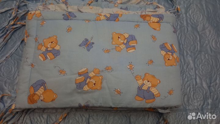 Бортики на детскую кровать