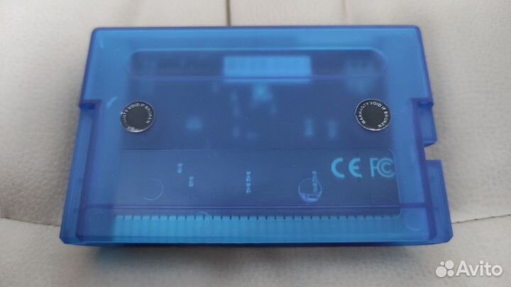 Флеш картридж синий sega MD V3 PRO 32Gb ultimate