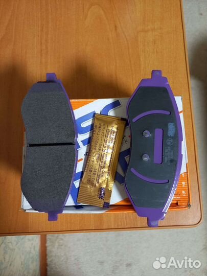 Колодки передние Nick Aveo T250