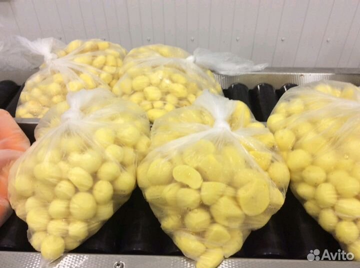 Очищенный картофель