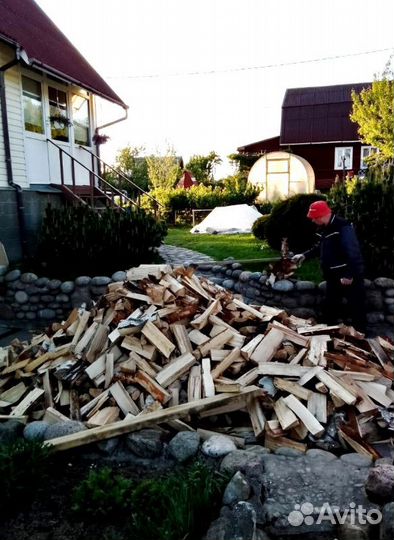 Дрова в укладку