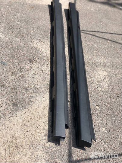 Накладки на пороги ваз Приора стандарт