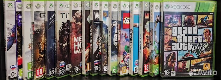 Игры для Xbox 360 оригинал