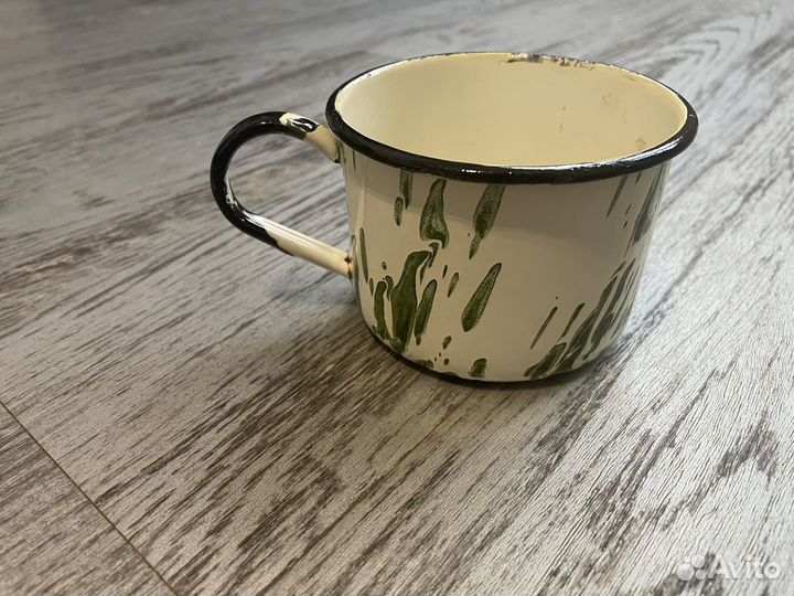 Эмалированная кружка СССР