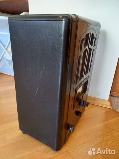 Довоенный советский ламповый радиоприемник 6н-1