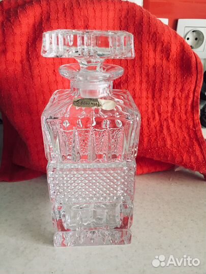 Штоф хрустальный bohemia 0,8 л