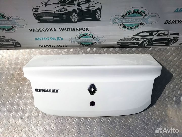 Крышка багажника Renault Logan 2 2015г