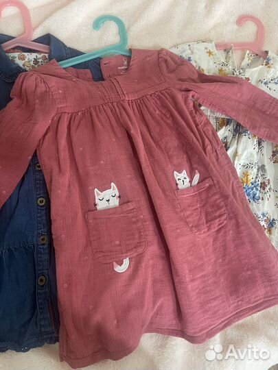 Платье mothercare 104